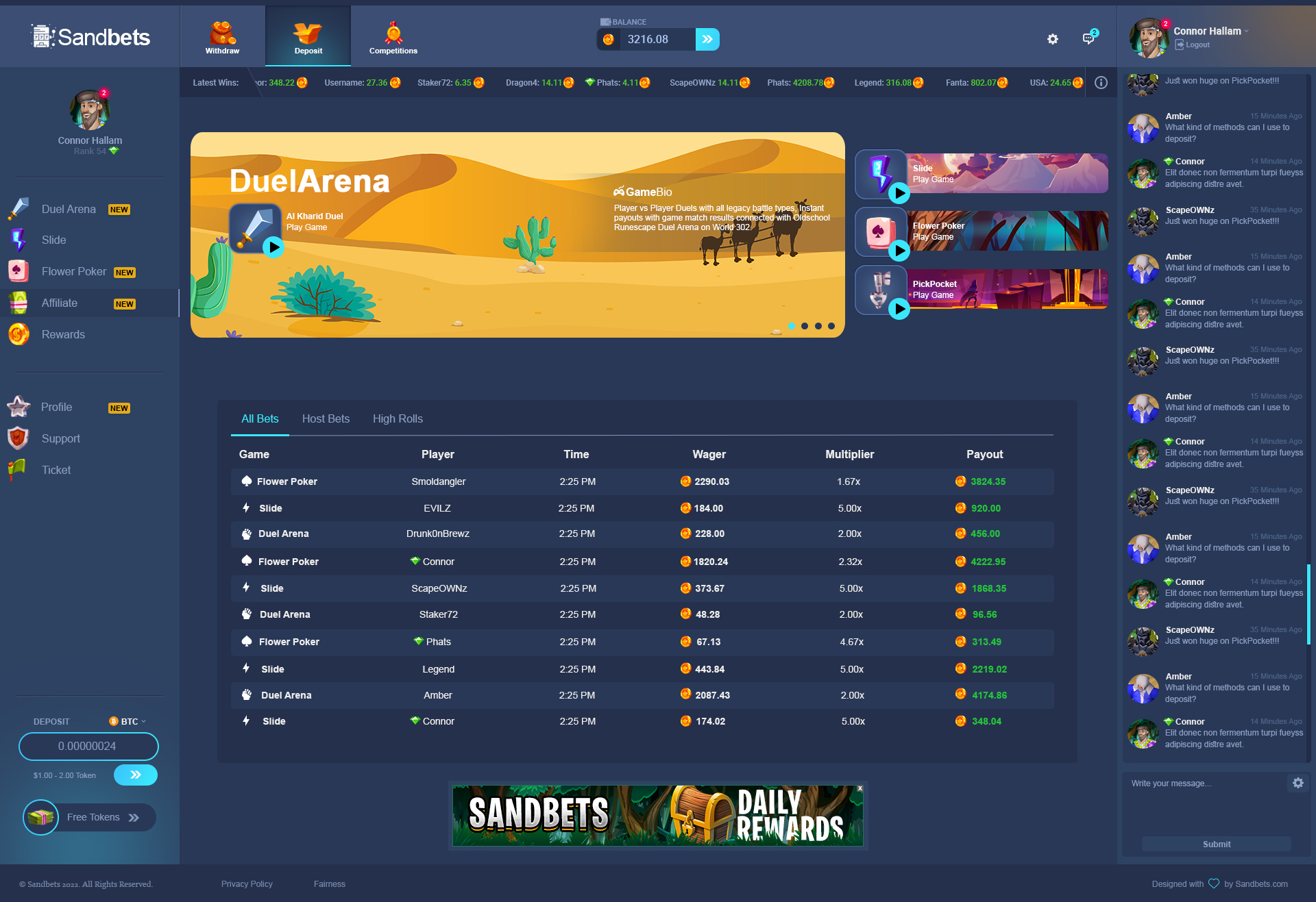 Sandbets